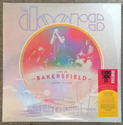 THE DOORS LIVE IN BAKERSFIELD 1970 - SEALED RSD 2023 DOUBLE 12" ORANGE VINYL LP
