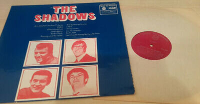 THE SHADOWS "WALKING WITH THE SHADOWS" LP MFP