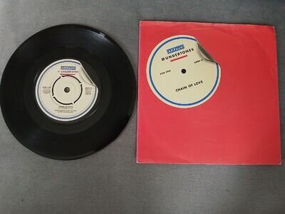 the undertones-chain of love uk pc 7" vinyl single