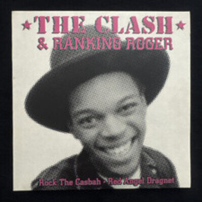 THE CLASH & RANKING ROGER : ROCK THE CASBAH / RED ANGEL DRAGNET : 7" Single NEW