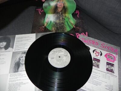 TWISTED SISTER Come Out And Play LP w. Pop Up Cover + Merch Leaflet US Press