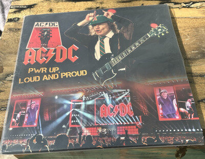 AC/DC - PWR UP, LOUD AND PROUD 3LP YELLOW VINYL