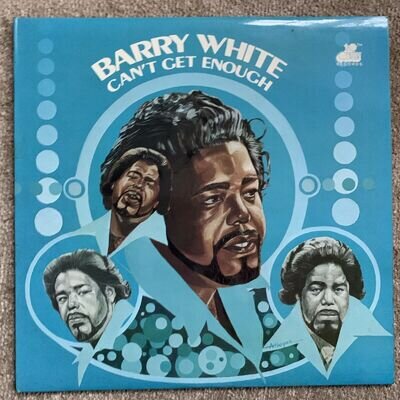 BARRY WHITE - CAN’T GET ENOUGH - 1974 - 12" VINYL LP