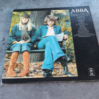 ABBA greatest hits LP , EPC 69218 vinyl, album gatefold best of uk 1976