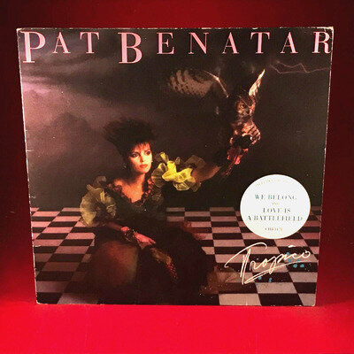 PAT BENATAR Tropico 1984 UK vinyl LP + INNER original We Belong