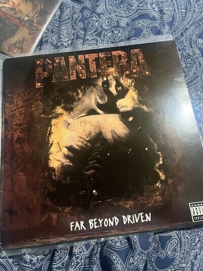 Pantera - Far Beyond Driven LP, Original 1994 Pressing