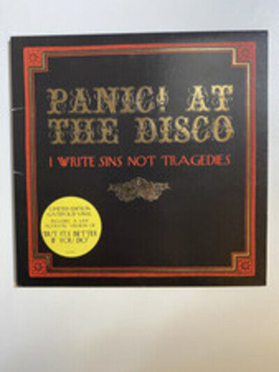 Panic At The Disco - I Write Sins Not Tragedies 7" Vinyl