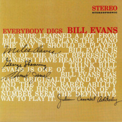 EVANS, Bill - Everybody Digs Bill Evans - Vinyl (limited 180 gram red vinyl LP)