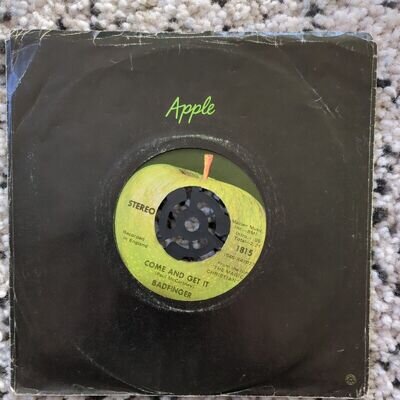 Badfinger Come and Get It - VINYL 7" (Beatles Apple Label)
