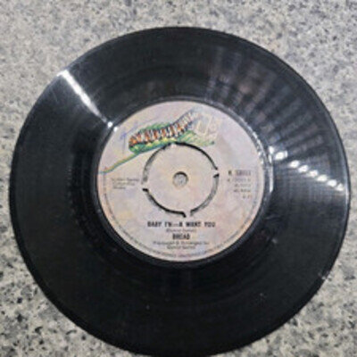 Bread - Baby I'm A Want You 1971 Elektra Records 7 inch vinyl single