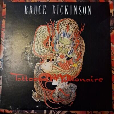 Bruce Dickinson - Tattooed Millionaire - 7" Vinyl Record - VG+/VG+