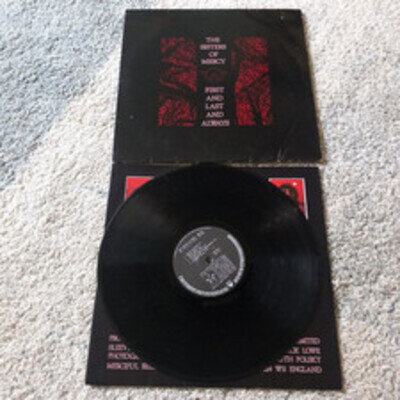 THE SISTERS OF MERCY - First and Last and Always 1xVINYL LP Merciful uk mr337l