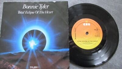 Bonnie Tyler Total Eclipse of the Heart 7" 1983 **VG+/NEAR MINT**