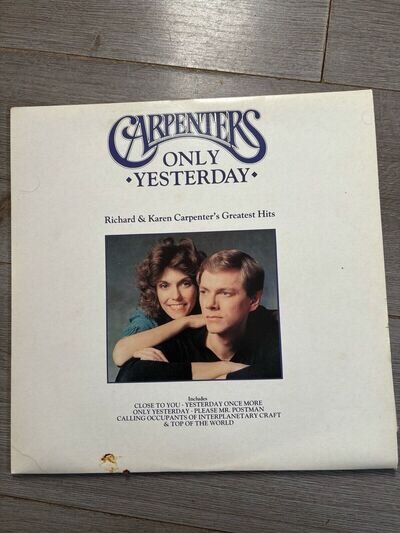 The Carpenters - Only Yesterday - 12" Vinyl LPbAlbum 1990 AMA1990