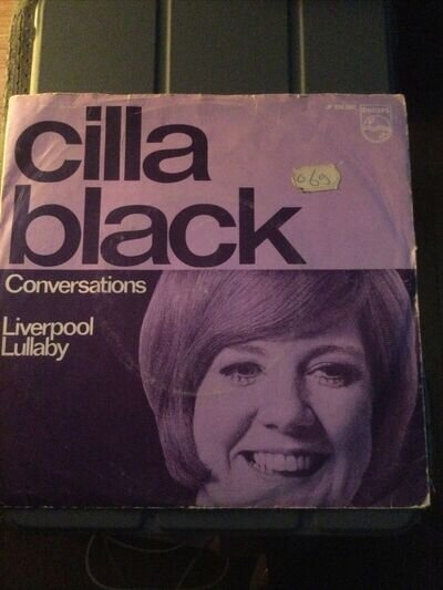 Conversations Cilla Black Dutch Release Philips 1969 VG-