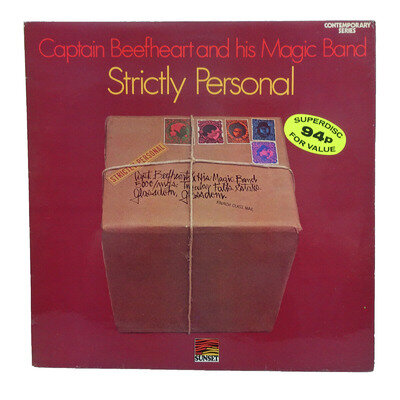 Captain Beefheart Strictly Personal 12 Inch RARE Vinyl Sunset – SLS 50208 VG+
