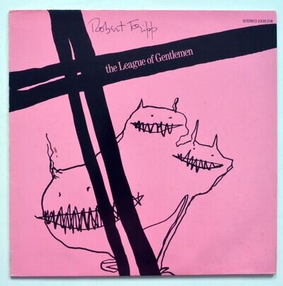 Robert Fripp - The League Of Gentlemen - 1981 - Vinyl German Press - 2335 218