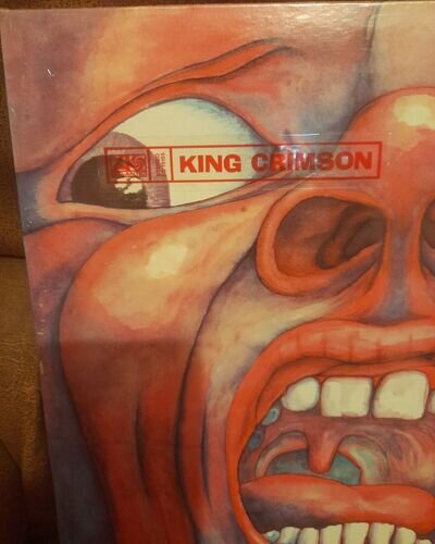 KING CRIMSON IN THE COURT OF SEALED USA LP 1978 Robert Fripp prog itcock elp