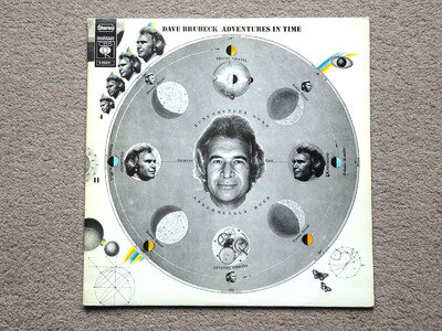 Dave Brubeck Adventures In Time Double LP Vinyl Record 1971 - Jazz - Stereo VG