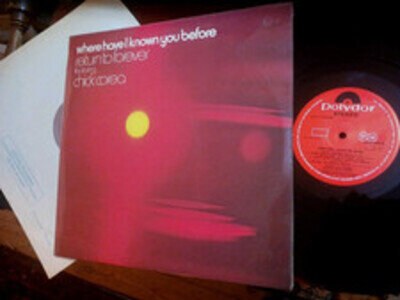 RETURN TO FOREVER /Chick Corea- Where Have I Known You Before, RARE 1974 UK LP
