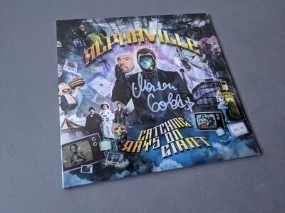 ALPHAVILLE lim autographed Vinyl LP Catching Rays On Giant (2010 Universal)