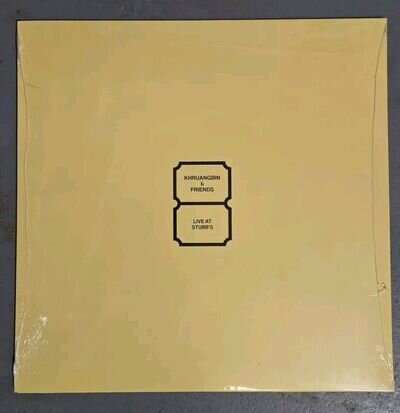 Khruangbin and Friends - Live At Stubb's - Vinyl LP 2023 NEW & SEALED
