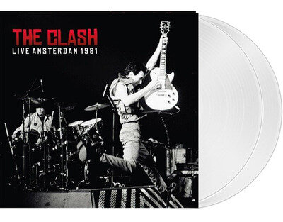 The Clash - Live Amsterdam 1981 (2× Clear Vinyl Vinyl LP 2023, Stereo EWR035)