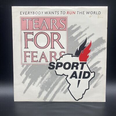 Tears For Fears - Everybody Wants To Rule The World 12" RACE 112 SPORT AID