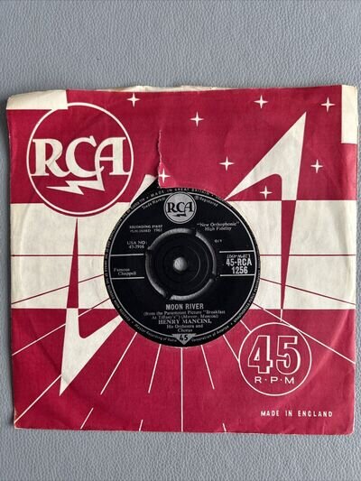 Henry Mancini:Moon river/Breakfast at Tiffany's:UK RCA:1961 (5)