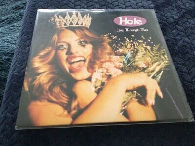 Hole Live through this vinyl LP record