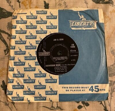 Jan & Dean: - Norwegian Wood Lennon & McCartney Liberty 1966