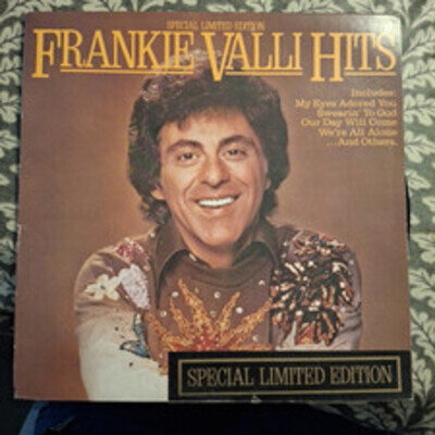 FRANKIE VALLI "HITS" VINYL LP LIMITED EDITION 1978 NEAR MINT