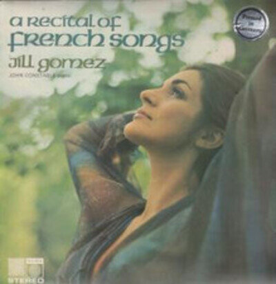 SAGA5388 Jill Gomez A Recital of French Songs LP vinyl UK Issue Pressed In