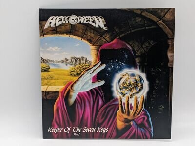 Helloween Keeper Of The Seven Keys Part I LP blue splattered vinyl 12" 2023