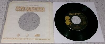 Cars / Are Friends Electric? CANADA (Gold Standard) 7" Single Gary Numan