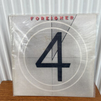 Foreigner 4 12” Vinyl Record - Classic Album in Good Condition!