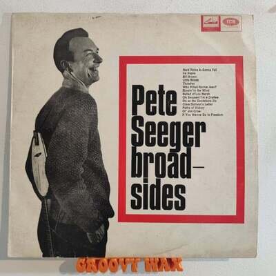 Pete Seeger - Broadsides - (VG/VG) - AU Vinyl Original First Edition LP - His...