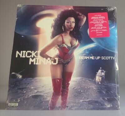 Nicki Minaj Beam Me Up Scotty Double Vinyl LP, Mint Sealed.