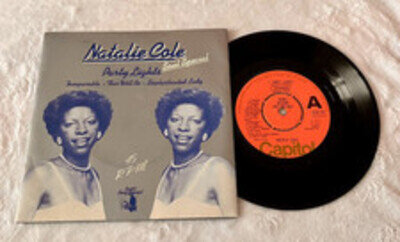 Natalie Cole – Party Lights 1977 DEMO 7" SINGLE 45 CAPITOL RECORDS DISCO