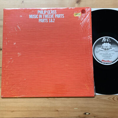 *PHILIP GLASS - MUSIC IN TWELVE PARTS *NM* CAROLINE CA 2010 lp *Post-Modern