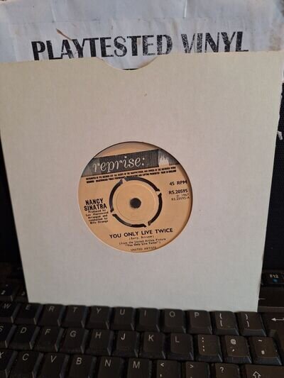 NANCY SINATRA YOU ONLY LIVE TWICE 007 BOND THEME / JACKSON VG- REPRISE VINYL 45