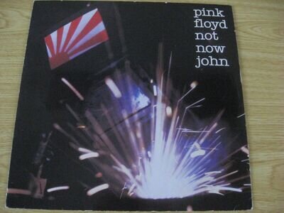 PINK FLOYD - NOT NOW JOHN - 12" VINYL SINGLE - FREE POSTAGE - SEE DESCRIPTION.