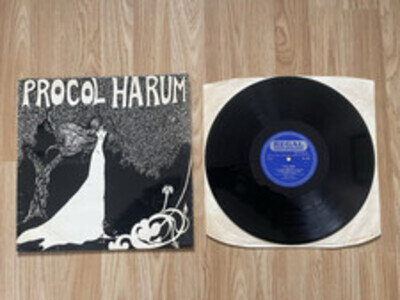 Procol Harum Self Titled 12” Vinyl Record 1967 UK First Pressing Regal Zonophone