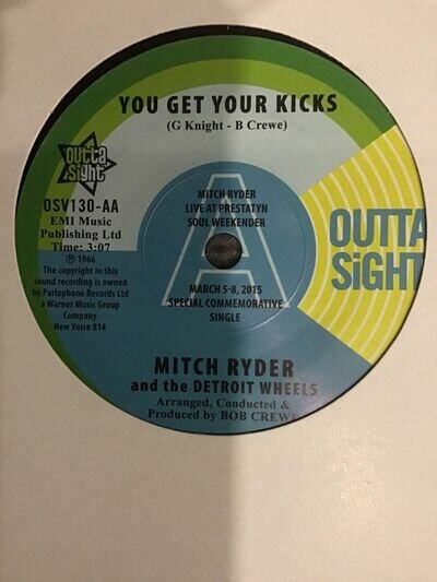 Demo Mitch Ryder - Breakout / You Get Your Kicks