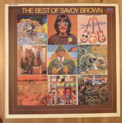 The Best Of Savoy Brown Vinyl Decca Records 1982 Blues Rock Echoes