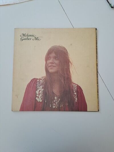 Melanie - Gather Me Vinyl LP 1st Press TESTED VG+