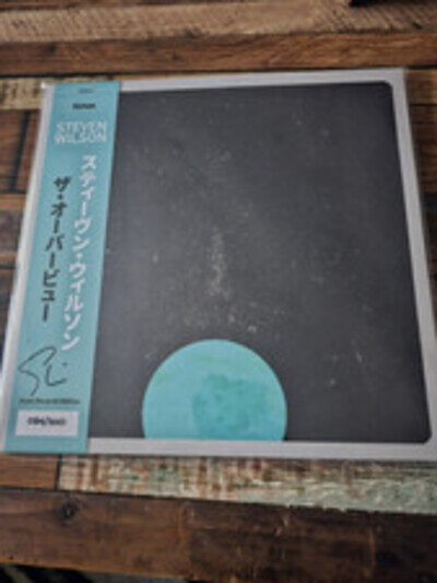 Steven Wilson The Overview Strictly Limited To 300 Obi Signed Mint Lp Assai Rec