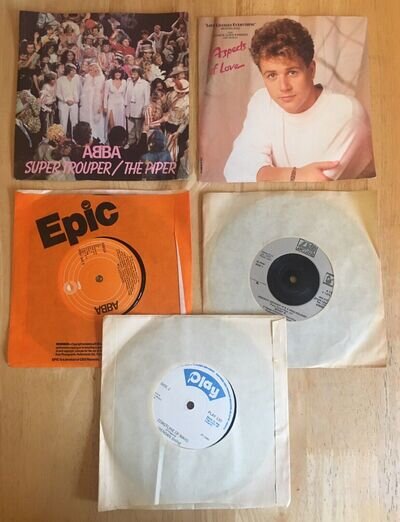 Small Bundle Of 7 “ Vinyl X 5
