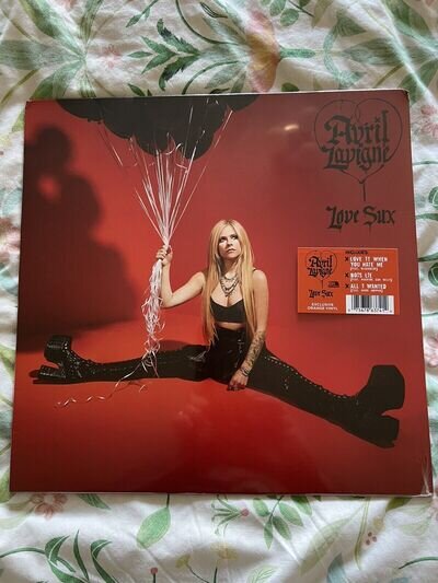 New Ltd Avril Lavigne Love Sux Lp, Mgk, Blink 182, Sum 41, Paramore, Green Day