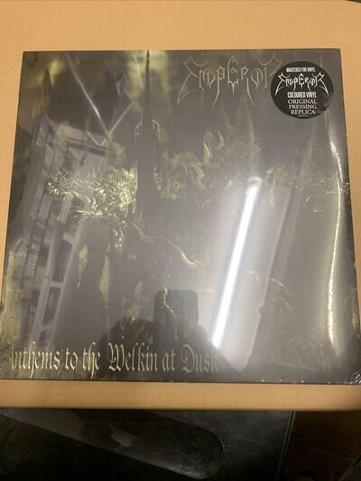 Emperor - Anthems to the Welkin at Dusk Coloured Vinyl LP. Shrinkwrap Tear